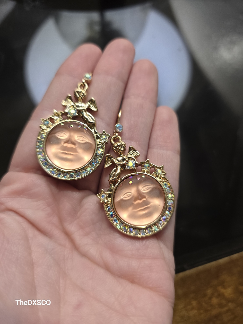 Kirks Folly Blush Coral Seaview Earrings